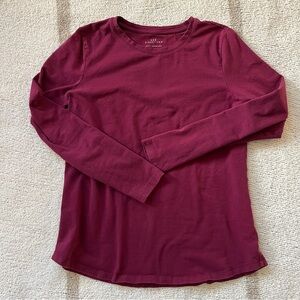 beautiful fuchsia colored long sleeve shirt from new directions (belk brand)